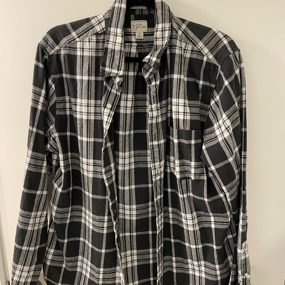 J. Crew Men’s Plaid Shirt
